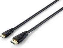 Equip 119307, 2 m, HDMI-tyyppi A (vakio), HDMI Type C (Mini), 3D, 10,2 Gbit/s, Musta