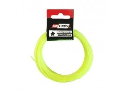 AWTools trimmertråd CLASSIC 1,6x15 m stjärna (AW70133)