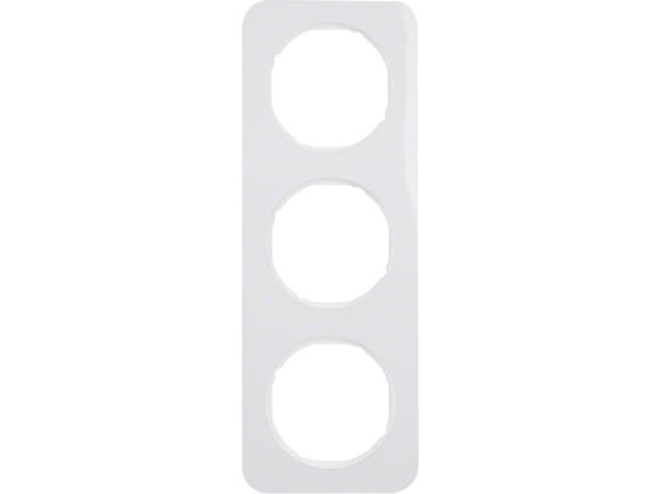 Berker 10132189, Valkoinen, Termoplastinen, Berker, Kiiltävä, Berker R.1, 2 kpl