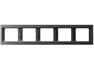Hager Polo Fivefold kehys BERKER antrasiitti - 13937006