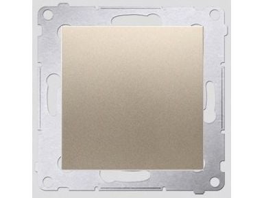 Kontakt-Simon DP1.01/44, Tryckknappsbrytare, Plast, Guld, IP20, IP44, 250 V, 10 A