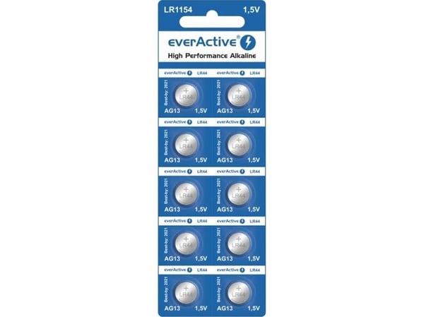 EverActive Mini LR44 Batteri 150mAh 10 szt.