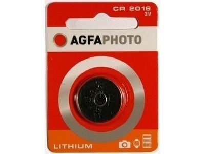 AgfaPhoto - Batteri CR2016 - Li - 75 mAh