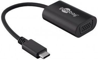 Goobay 38531, 0,2 m, USB Type-C, VGA (D-Sub), Hankjønn, Hunkjønn, Rett