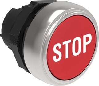 Lovato Electric Punainen STOP-painike, jossa on itsepalautuva painike (LPCB1134)
