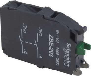 Schneider Electric ZBE203, Svart, -40 - 70 ° C