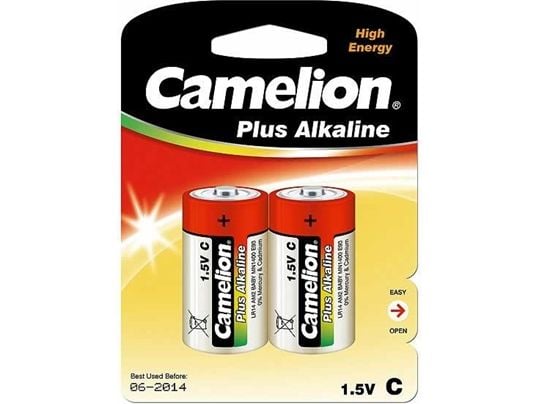 Camelion C/LR14, Plus Alkaline LR14, 2 stk.