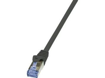 LogiLink PrimeLine - Patchkabel - RJ-45 (han) til RJ-45 (han) - 10 m - SFTP, PiMF - CAT 7 - halogenfri, formet, knastfri - lajitelma