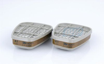 3M filter till masker 6000 A1 6051, 2 st (GT500084063)