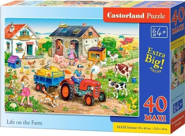 Castorland 40 EL Maxi Elämää maatilalla (040193)