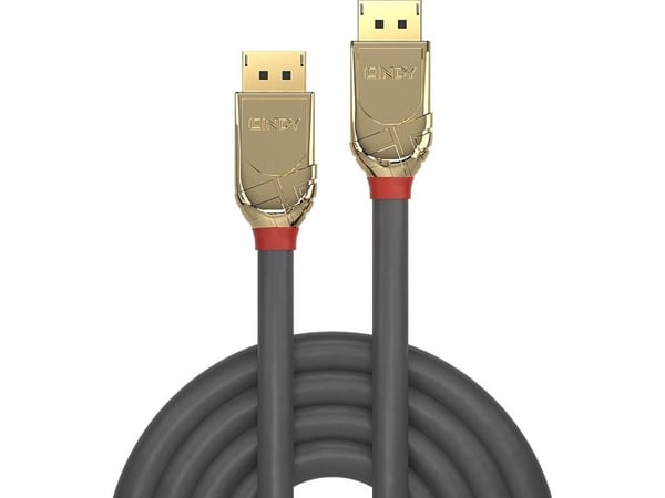 Lindy 36290, 0,5 m, DisplayPort, DisplayPort, Hankjønn, Hankjønn, 4096 x 2160 piksler