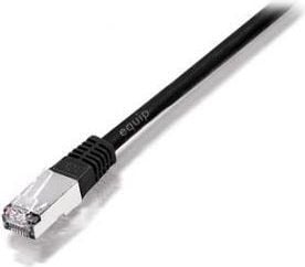Equip 605692, 3 m, Cat6a, S/FTP (S-STP), RJ-45, RJ-45, Sort