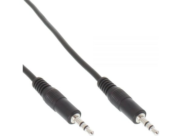 InLine 99932, 1,5 m, 3.5mm, 3.5mm, Hankjønn, Hankjønn, Gull