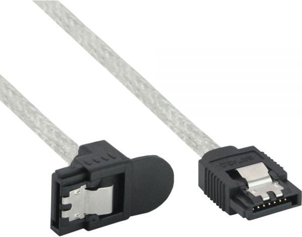 InLine 27305X, 0,5 m, SATA I, Gjennomsiktig, 19 g, 100 mm, 140 mm
