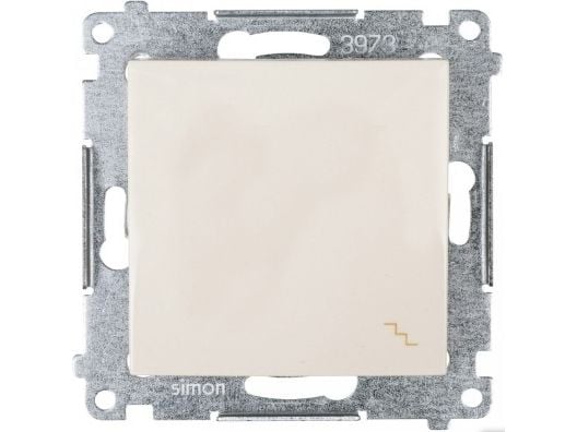 Kontakt-Simon DW6A.01/41, Muovi, Valkoinen, IP20, IP44, 250 V, 16 A, 75 mm