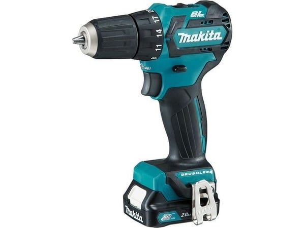 Makita DF332DSAE - Drill/driver - trådløs - 2 hastigheter - nøkkelfri borhylse 10 mm - 35 N·m - 2 batterier - 12 V