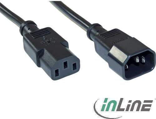InLine 16632V, 1,8 m, C13-kontakt, C14-kontakt