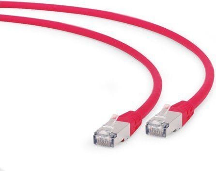 Cablexpert - Koblingskabel - RJ-45 (hann) til RJ-45 (hann) - SFTP - CAT 6a - halogenfri, formstøpt - rød