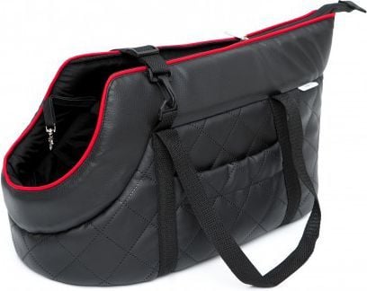 Hobbydog R2 bag i øko-lær svart