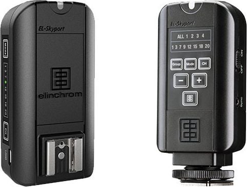 Elinchrom 19370, Radioutløser, 16 kanaler, 2400 MHz, 200 m, Sort, 1 stykker