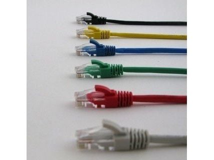 Netrack - Koblingskabel - RJ-45 (hann) til RJ-45 (hann) - UTP - CAT 6 - formstøpt, uten hindringer - gul