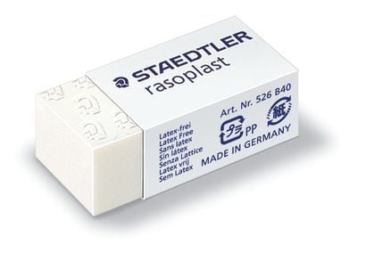 STAEDTLER rasoplast - Viskelær - 3.3 x 1.6 x 1.3 cm