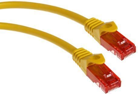 Maclean MCTV-303 Y, 3 m, Cat6, U/UTP (UTP), RJ-45, RJ-45, Gult