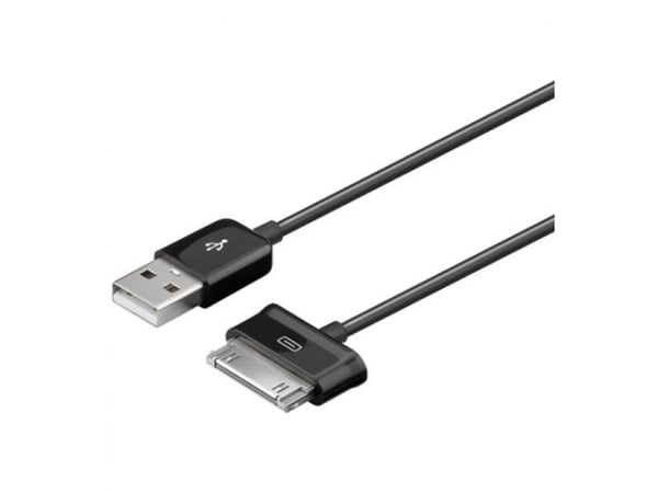Techly 1.2m USB - Samsung 30-p, Sort, USB A, Samsung 30-pin, 1,2 m, Hankjønn, Hankjønn Techly 1.2m USB - Samsung 30-p, Sort, USB A, Samsung 30-pin, 1,2 m, Hankjønn, Hankjønn