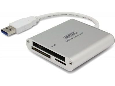 Unitek - Kortleser (SDXC, microSD, CF) - USB 3.0