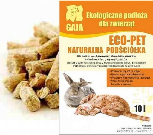 Kattesand til katt Gaja Eco-Pet* 15 l