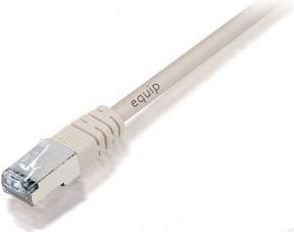 Equip 605608, 15 m, Cat6a, S/FTP (S-STP), RJ-45, RJ-45, Grå