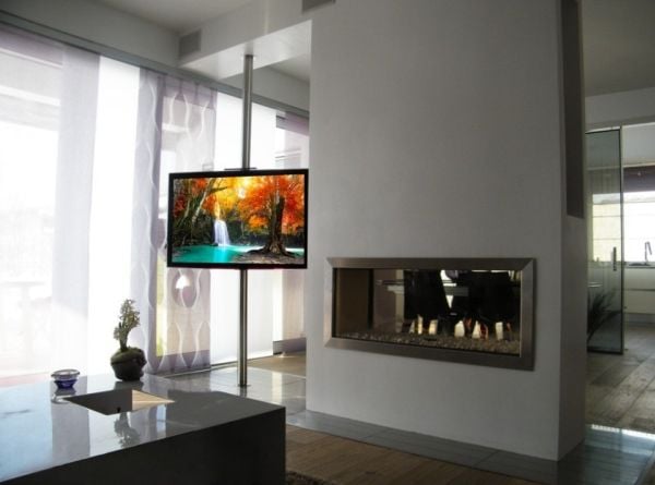 Techly ICA-TR32, 94 cm (37"), 177,8 cm (70"), 30 kg, 200 x 200 mm, 600 x 400 mm, Sølv