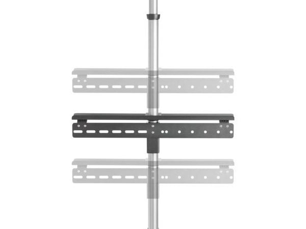 Techly ICA-TR32, 94 cm (37"), 177,8 cm (70"), 30 kg, 200 x 200 mm, 600 x 400 mm, Sølv