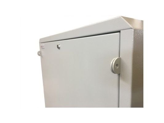 Techly ICRLIM06, Grå, Stål, 48,3 cm (19"), Nøkkel, 596 mm, 127 mm