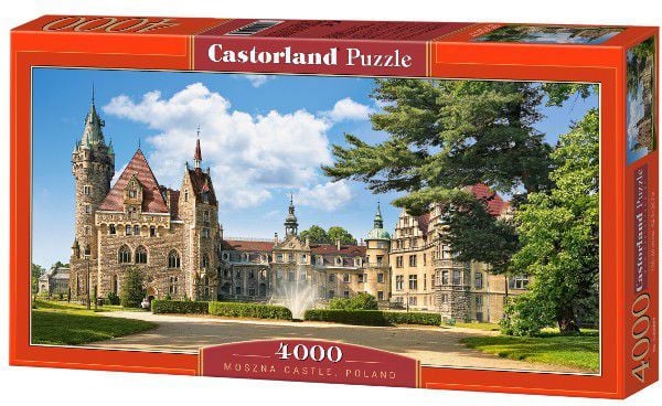 Castorland Moszna Castle, Polen 4000 stk Puslespill 4000 stk(er) By