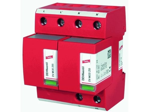Dehn overspenningsavleder B+C 2P 25/50kA 1,5kV (951200)