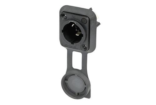 Neutrik NAC3MPX-TOP, CuSn0.2, Sort, Kopper, Polyamid, Rustfritt stål, Kopper, Kobberlegering, IP65