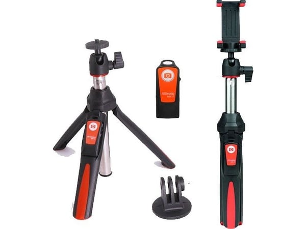 Selvpinne Benro monopod stativ Selfie + Pilot 5i1