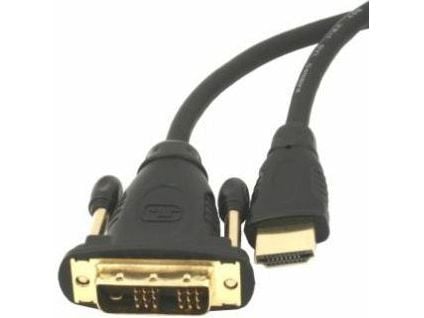 Gembird CC-HDMI-DVI-6 - Adapterkabel - DVI hann til HDMI hann - 1,8 m