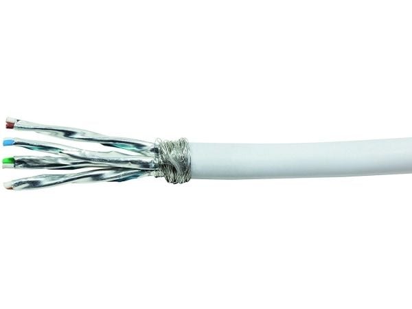 LogiLink CPV0041, 100 m, Cat7, S/FTP (S-STP), Valkoinen