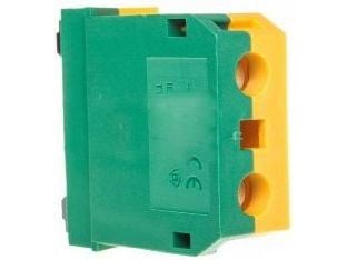 Ergom skinnanslutning 2-ledare 35mm2 gul/grön ZUO 35/35 (R33RA-01020100601)