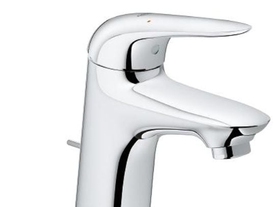 GROHE Eurostyle, Baderomsvask, Kran-håndtak, Kromfarget