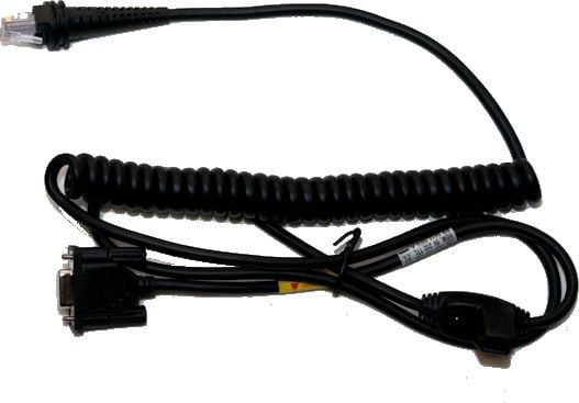 Honeywell - Seriell kabel - DB-9 (hane) - 3 m - lindad - svart - för Honeywell Xenon 1900