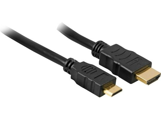 Goobay 5m HDMI, 5m, HDMI Typ A (Standard), HDMI Typ C (Mini), Sortera