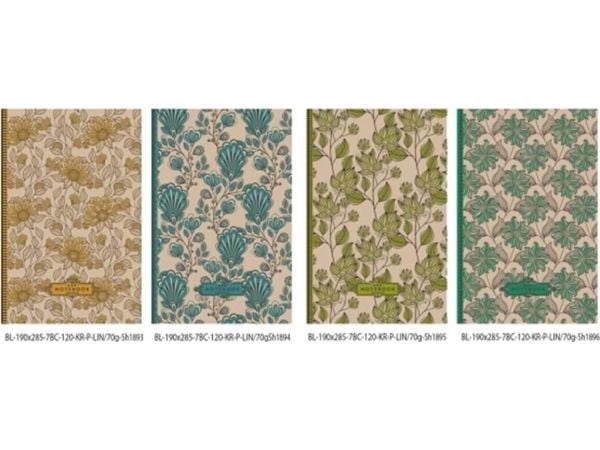 Fresh Decorative notebook 190x285/120K line TW FRESH
