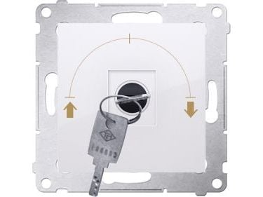 Kontakt-Simon DWZK.01/11, Muovi, Valkoinen, IP20, 230 V, 5 A, 75 mm
