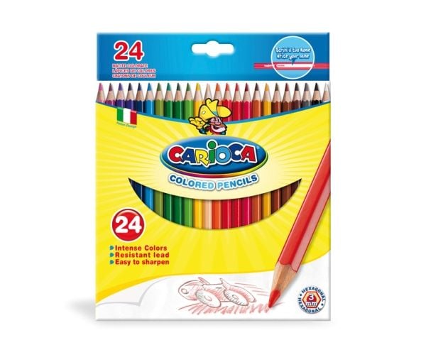 Carioca Hexagonal, Multi, 24 stykker