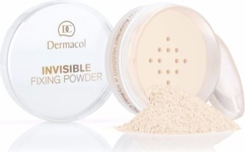 Dermacol Invisible Fixing Powder løst pudder White 13 g