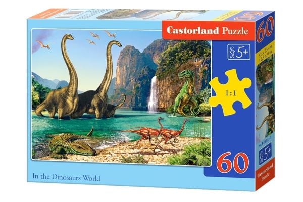 Castorland palapeli Dinosaurusten maailmassa 60 palaa (229448)