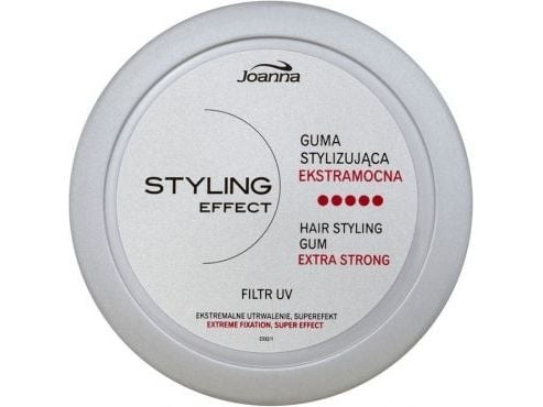 Joanna Styling Effect Hair Styling Gum guma stylizujaca do Extra Mocna 100g